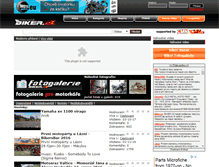 Tablet Screenshot of biker.cz