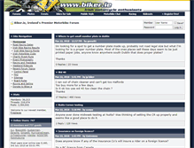 Tablet Screenshot of biker.ie